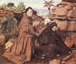 Stigmatization of St Francis 1428-29