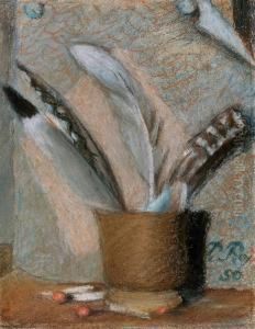Les Plumes by Pierre Roy