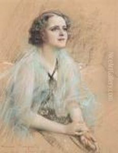 Giovane Donna Seduta by Henri Royer