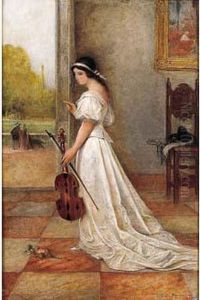 La Violoniste by Lionel Noel Royer