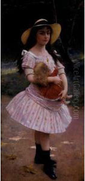 Portrait Of Marguertie Royer, The Artist's Daughter - view 1