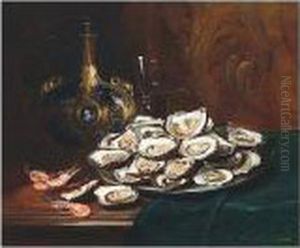 Still Life With Oysters by Dominique Rozier