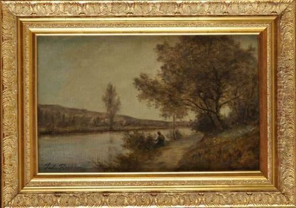 Pecheur Au Bord De La Riviere - view 1