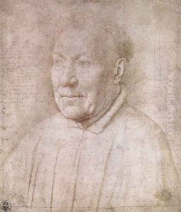 Portrait of Cardinal Albergati c. 1435