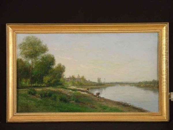 Wascherinnen Am Fluss - view 1