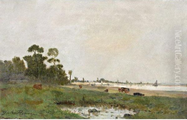 Vaches Dans Le Pre - view 1