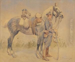 Ulan Z Koniem, 1917 R. Ulan Z Koniem, 1917 R.