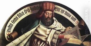 The Ghent Altarpiece- Prophet Zacharias 1432