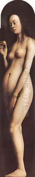 The Ghent Altarpiece- Eve 1425-29 - view 1