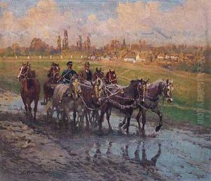 Zaprzeg Dworski by Zygmunt Rozwadowski