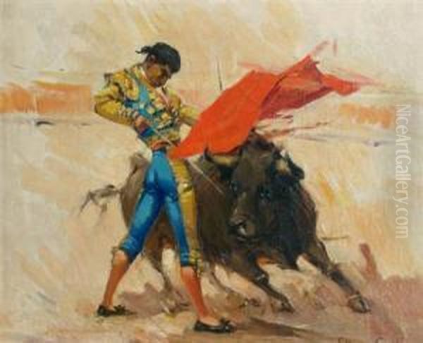Matador And Bull - view 1