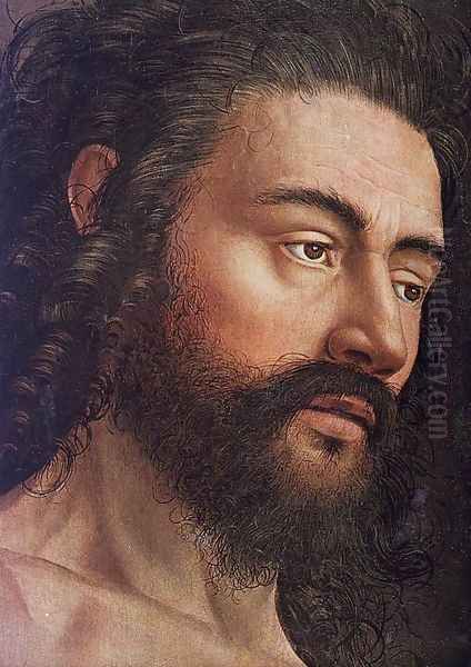 The Ghent Altarpiece- Adam (detail 1) 1425-29 - view 1