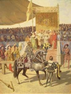 Tournament At The Court Of Burgundy