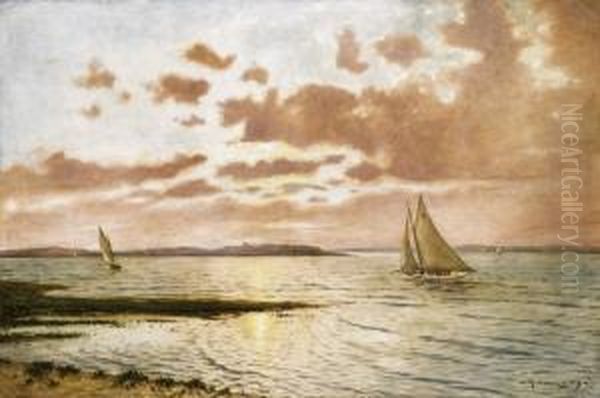 "the Shipper ""kis Hamis"" On The Lake Balaton" - view 1