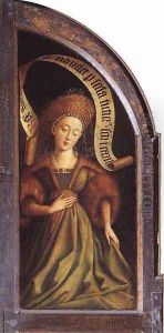 The Ghent Altarpiece- Cumaean Sibyl 1432
