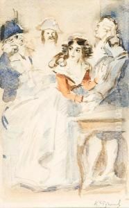 The Arrest Of Camille Desmoulins by Konstantin Ivanovich Rudakov