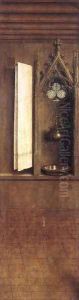 The Ghent Altarpiece- Niche with Wash Basin 1432 by Jan Van Eyck
