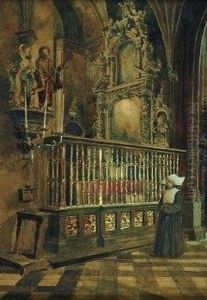 Im Inneren Der Kolner Jesuitenkirche