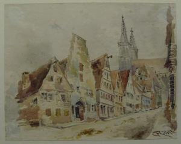 Klingengasse In Rothenburg O.d. Tauber - view 1