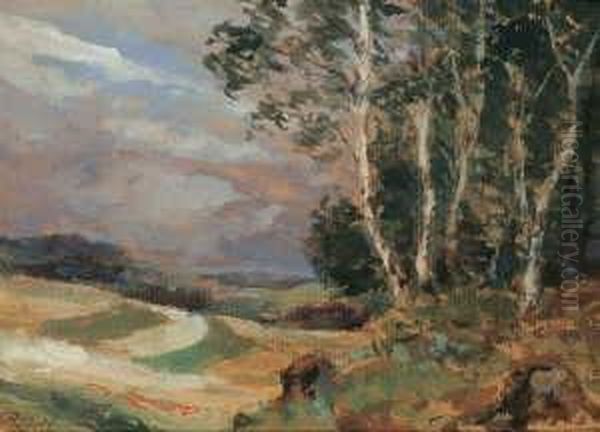Eifellandschaft Mit Birken. - view 1