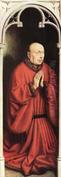 The Ghent Altarpiece- The Donor 1432 - view 1