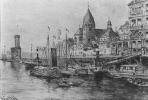 Blick Auf Koln Mit St.maria Lyskirchen Und Dem Malakoffturm - view 1