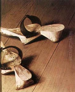 Portrait of Giovanni Arnolfini and his Wife (detail 7) 1434 by Jan Van Eyck