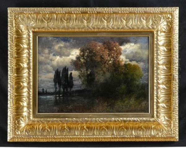 Landscape With Poplars - view 1
