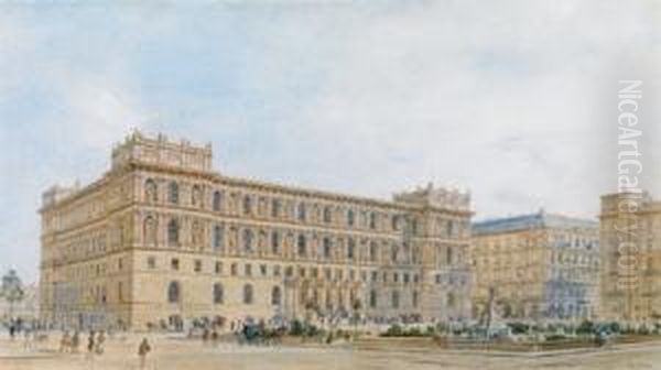 Theophil Hansen Accademia Di Arti Figurative Di Vienna - view 1