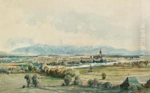 Ansicht Von Neumarkt by Rudolf Ritter von Alt