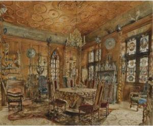 Schlossinterieur Im Renaissancestil (renaissance Interior)