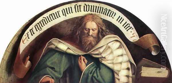 The Ghent Altarpiece- Prophet Micheas 1432 - view 1