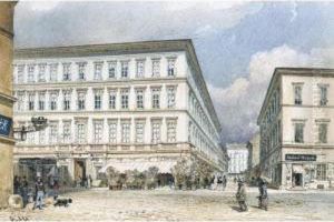 Stadtansicht by Rudolf Ritter von Alt
