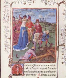 Belles Heures de Notre-Dame (Turin-Mailänder Gebetbuch), Szene, Crusifixion by Jan Van Eyck