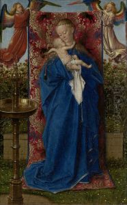 Virgin at the source by Jan Van Eyck