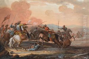 Gefechtsszenen Aus Den Turkenkriegen Gefechtsszenen Aus Den Turkenkriegen