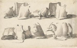 Studies Of Breastplates And Helmets