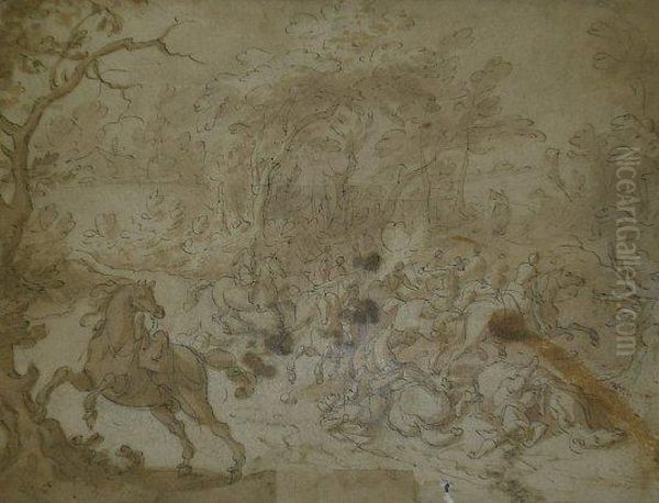 Cavalerie En Deroute - view 1