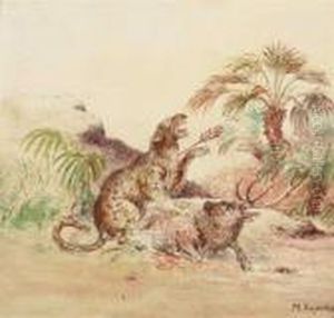 The Tiger Hunt by Johann Moritz Rugendas