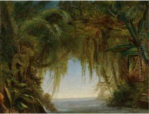 Tropical Landscape by Johann Moritz Rugendas
