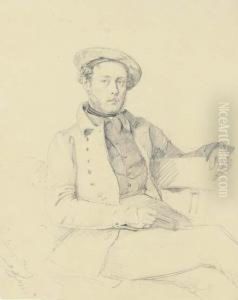 Portrait Of A Seated Man, Three-quarter-length, Wearing Aberet Portrait Of A Seated Man, Three-quarter-length, Wearing Aberet