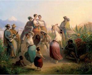 La Danse by Johann Moritz Rugendas