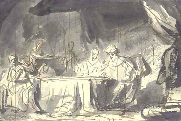Esther's Feast (Esther 71-7) - view 1