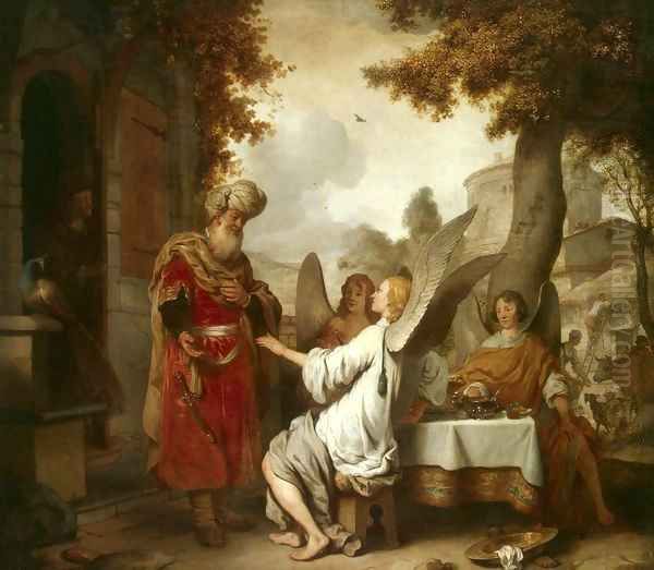 Abraham and the Three Angels - view 1