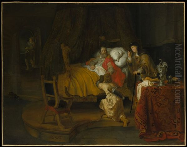 Isaac Blessing Jacob 1642 - view 1