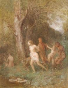 Nymphen Undfaun by Franz Rumpler