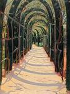 Paseo De Pampanos, Granada by Santiago Rusinol i Prats