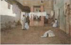 Lavanderas De La Barceloneta (washerwomen From The Barceloneta)