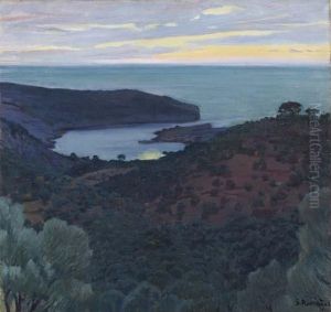 Cala Grisa, Port De Soller by Santiago Rusinol i Prats