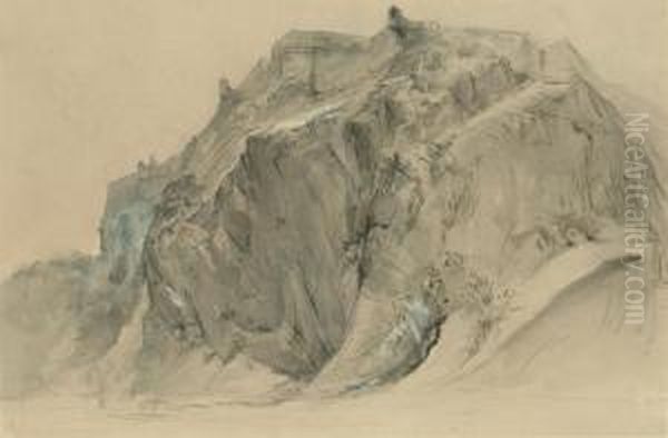 The Castle Rock, Edinburgh by John Ruskin